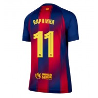 Barcelona Raphinha Belloli #11 Domáci Ženy futbalový dres 2025-26 Krátky Rukáv